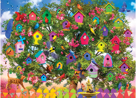 Bird House Hotel – 1000 Piece Jigsaw Puzzle (Eurographics)