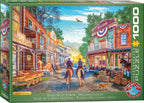 Wild West Town – 1000 Piece Jigsaw Puzzle (Eurographics)