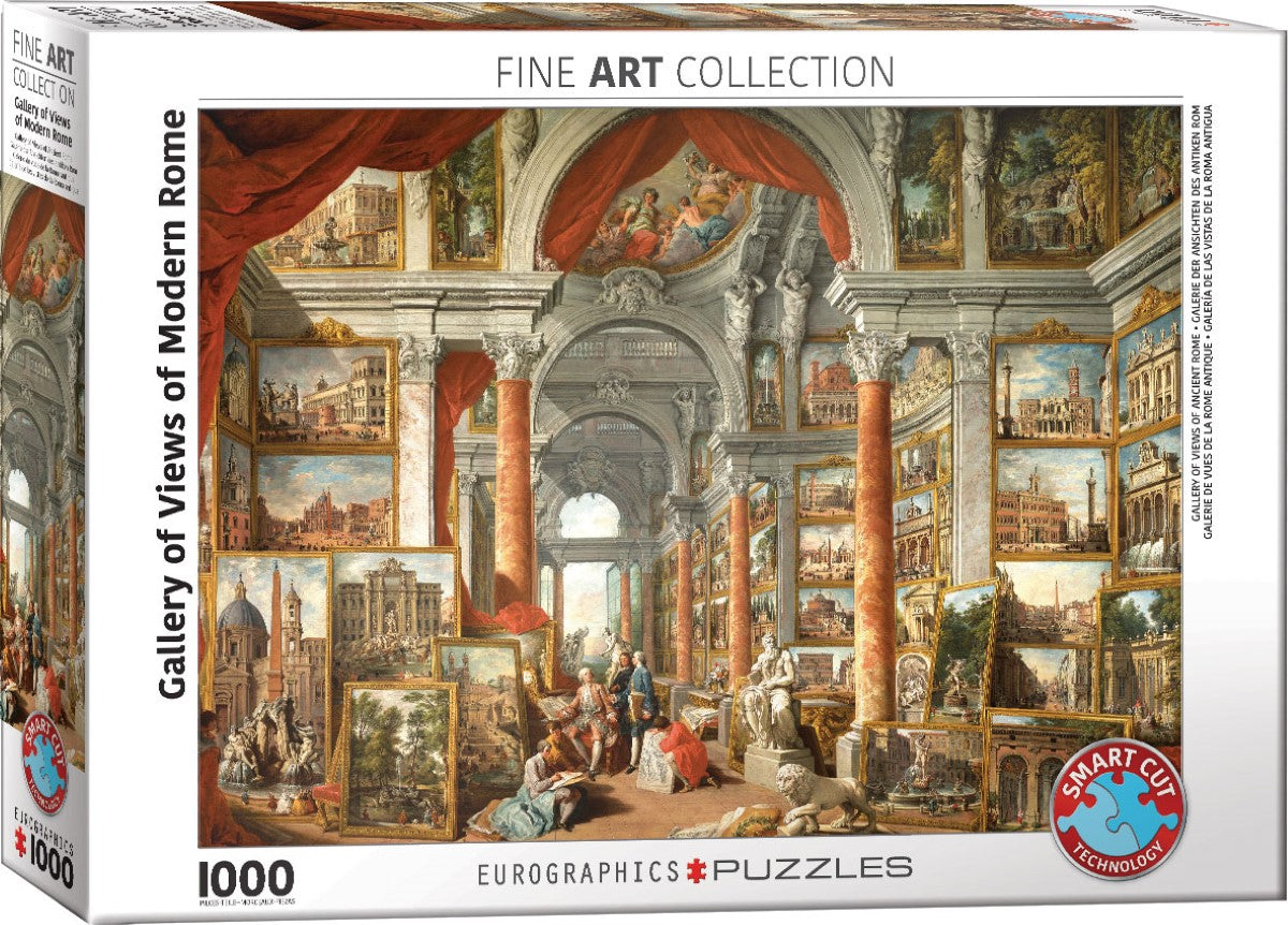 Eurographics - Gallery of Views of Modern Rome - 1000 Piece ** Pre-Order **