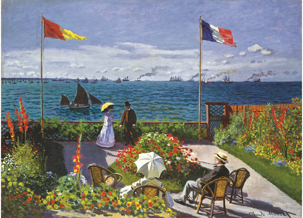 Garden at Sainte-Adresse – 1000 Piece Jigsaw Puzzle (Eurographics)