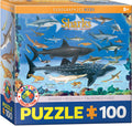 Eurographics - Sharks - 100 pieces
