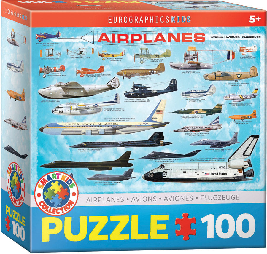 Eurographics - History of Aviation - 100 pieces