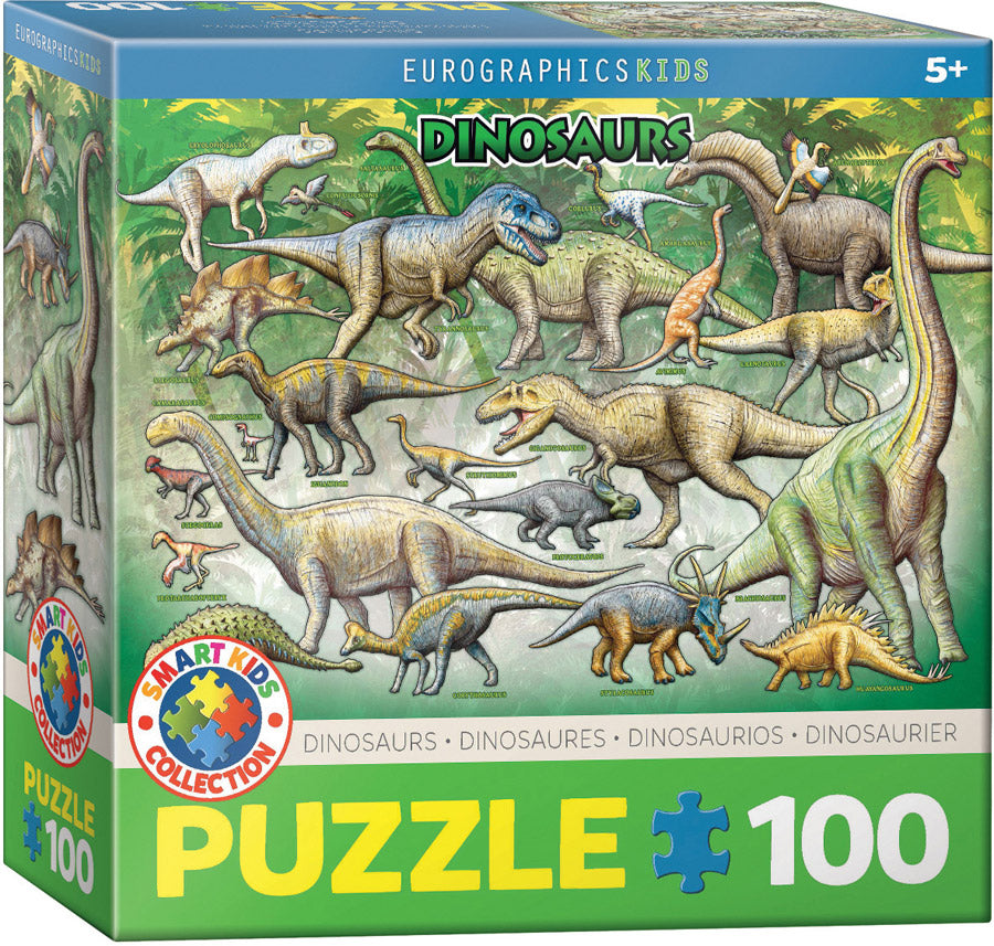 Eurographics - Dinosaurs - 100 pieces