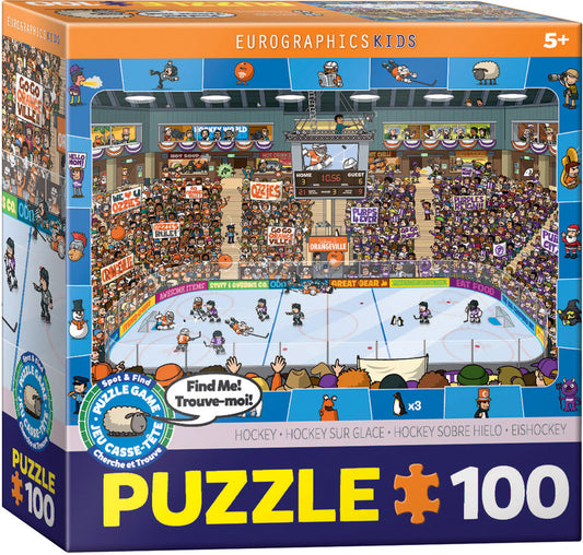 Eurographics - Spot & Find Hockey - 100 pieces