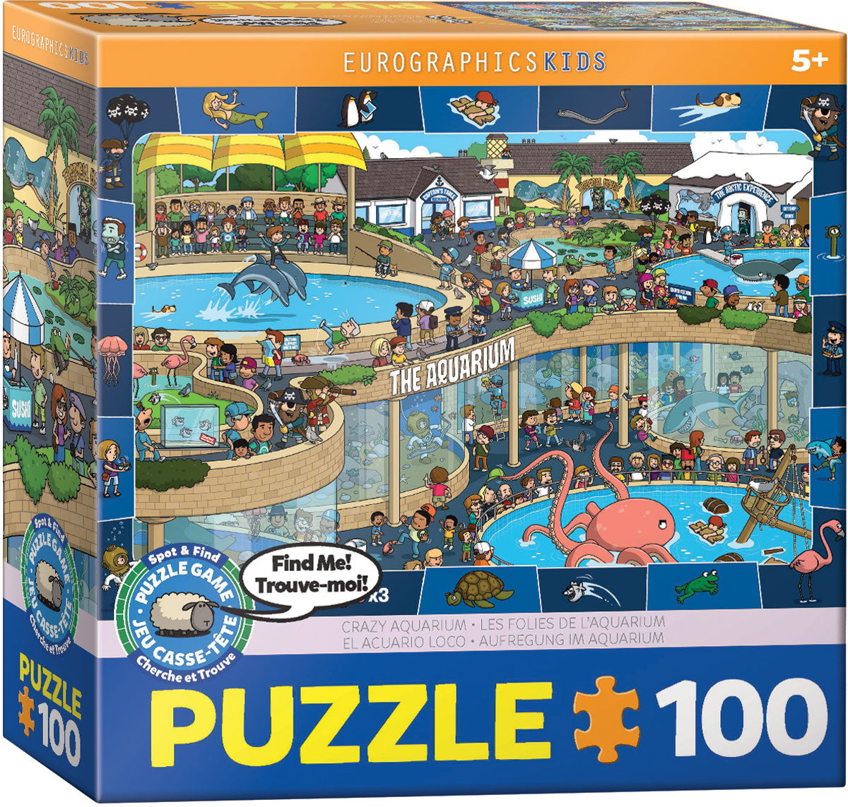 Eurographics - Crazy Aquarium - 100 pieces