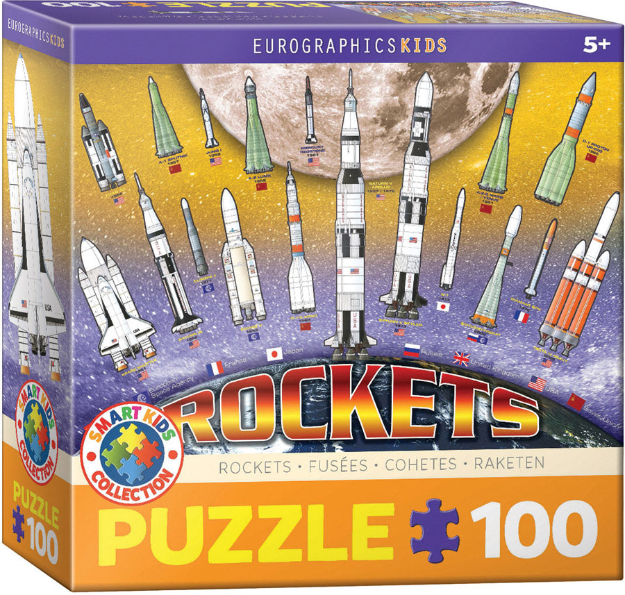 Eurographics - International Space Rockets (Special Offer) - 100 pieces