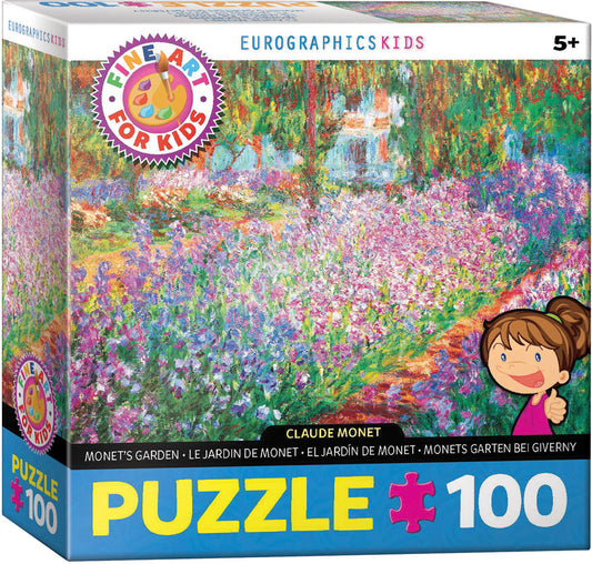 Eurographics - Monet's Garden - 100 pieces