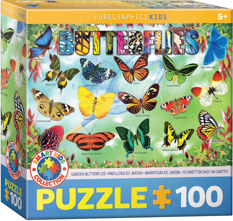 Eurographics - Garden Butterflies - 100 pieces