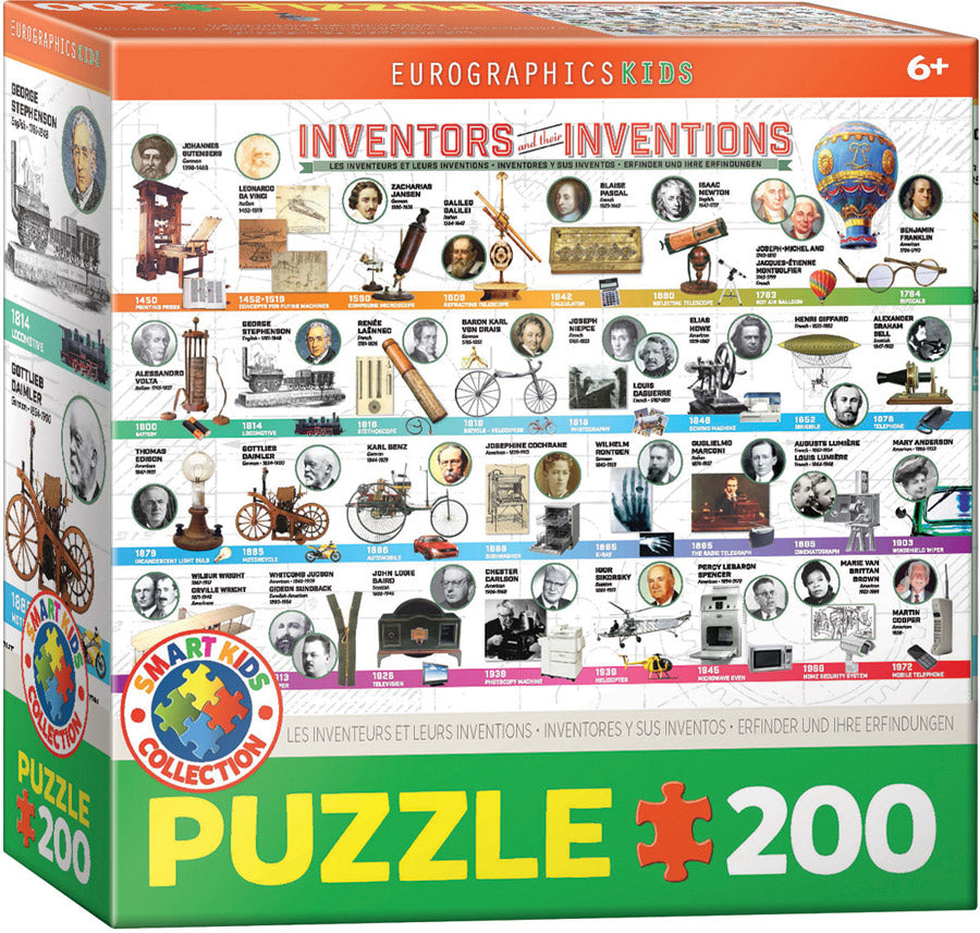 Eurographics - Inventors and their Inventions - 200 pieces