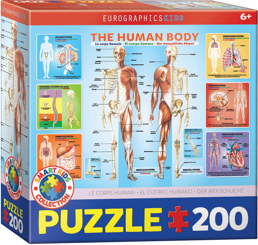 Eurographics - The Human Body - 200 pieces