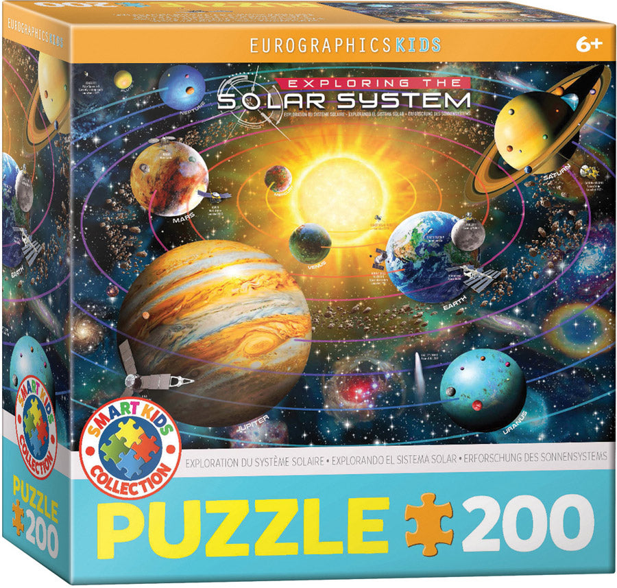 Eurographics - Exploring The Solar System - 200 pieces