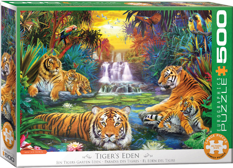 Eurographics - Tiger's Eden - 500 pieces