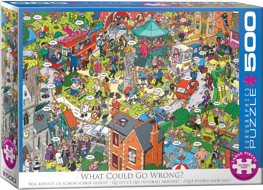 Eurographics - What Could go Wrong? - 500 pieces