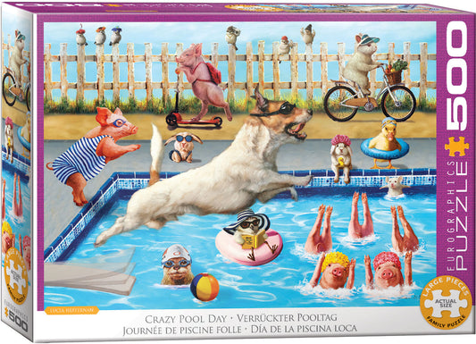 Eurographics - Crazy Pool Day - 500 pieces