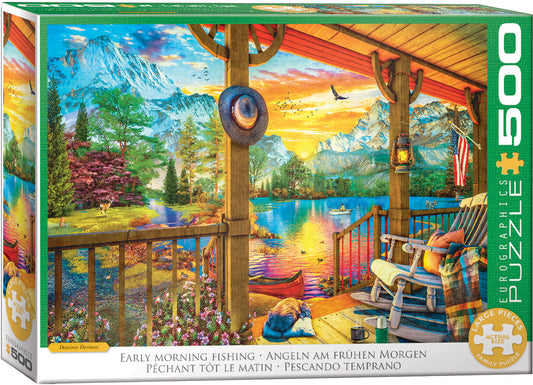 Eurographics - Early Morning Fishing - 500 pieces