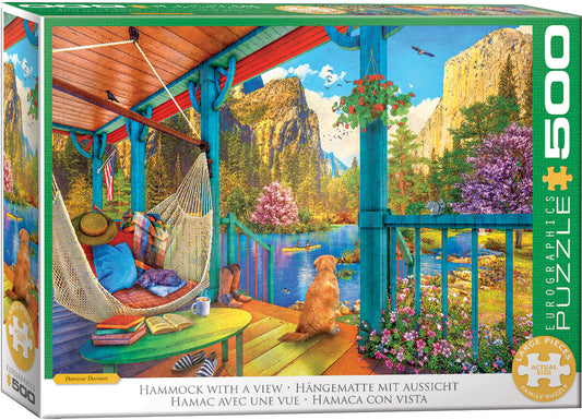 Eurographics - Hammock with a view - 500 pieces