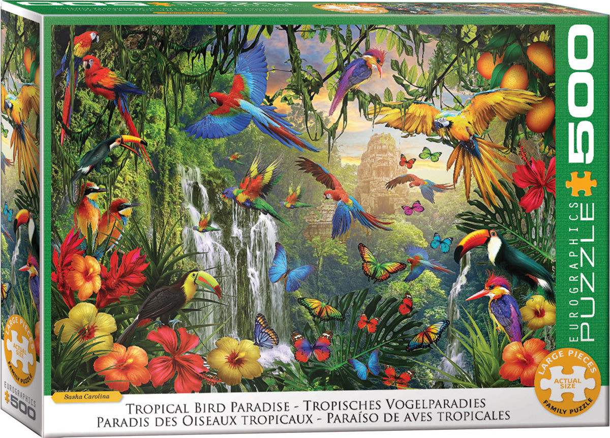 Eurographics - Tropical Bird Paradise - 500 pieces