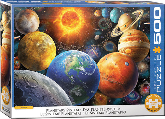 Eurographics - Planetary System - 500 pieces