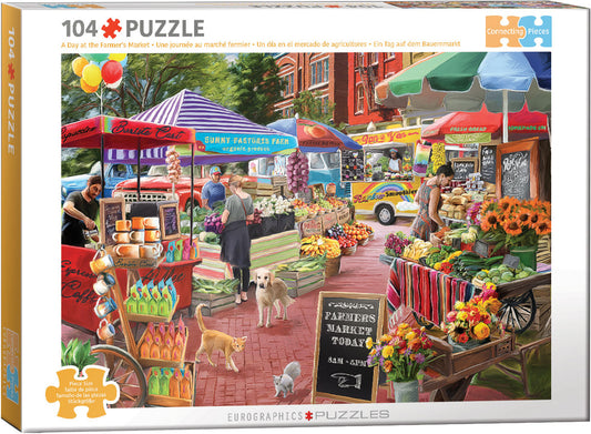 Eurographics - A Day at the Farmer's Market - 104 pieces