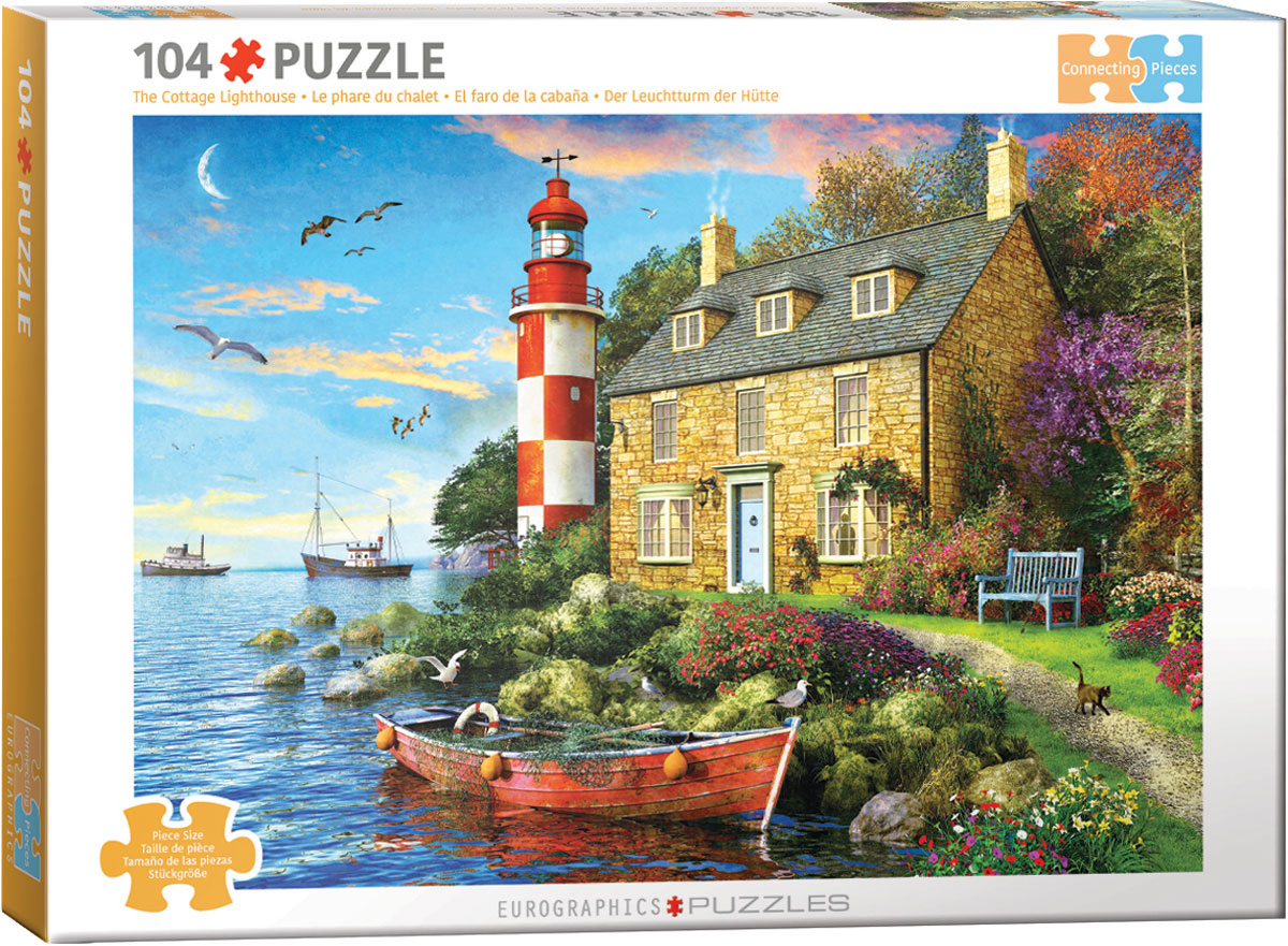 Eurographics - The Cottage Lighthouse - 104 pieces