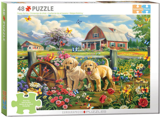 Eurographics - Puppy Spring - 48 pieces