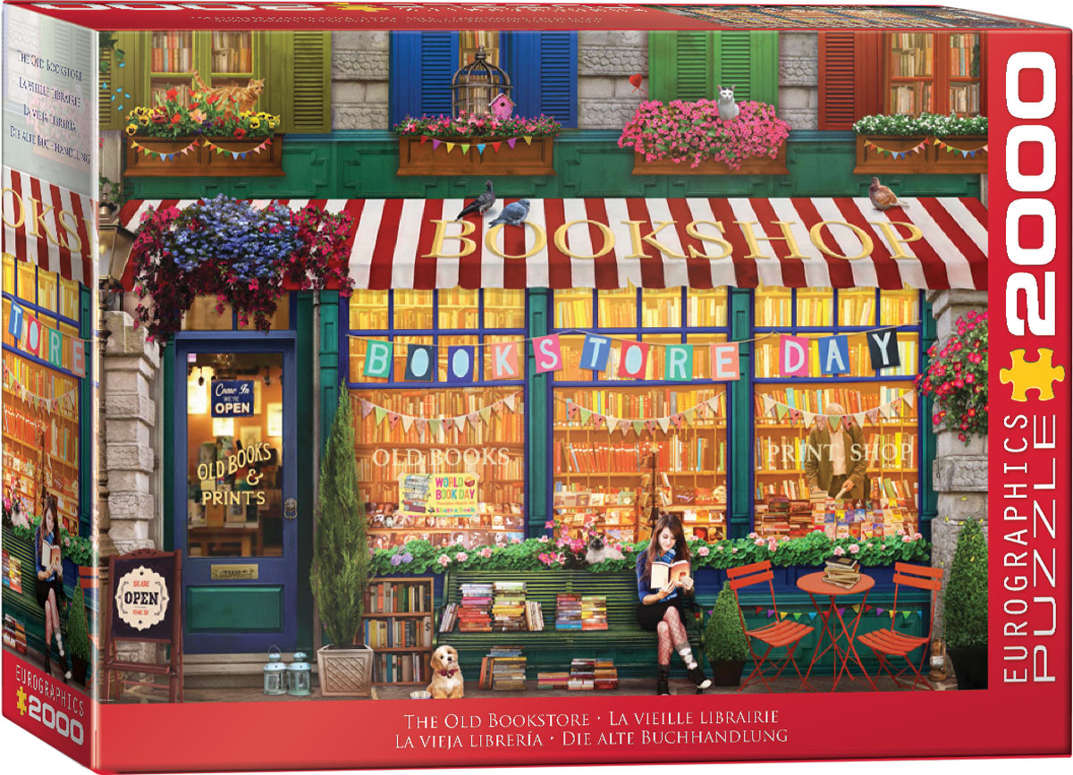 Eurographics - The Old Bookstore - 2000 pieces