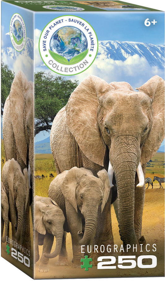 Eurographics - Elephants - 250 pieces