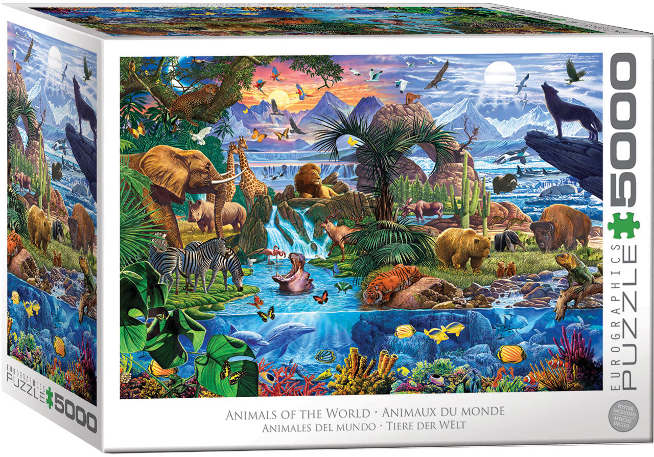 Eurographics - Animals of the World - 5000 pieces