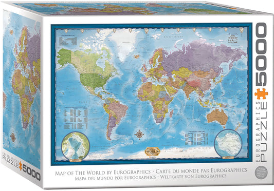 Eurographics - Map of the World - 5000 pieces