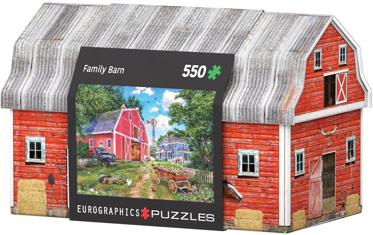 Eurographics - Family Farm Tin - 550 (Tin) pieces