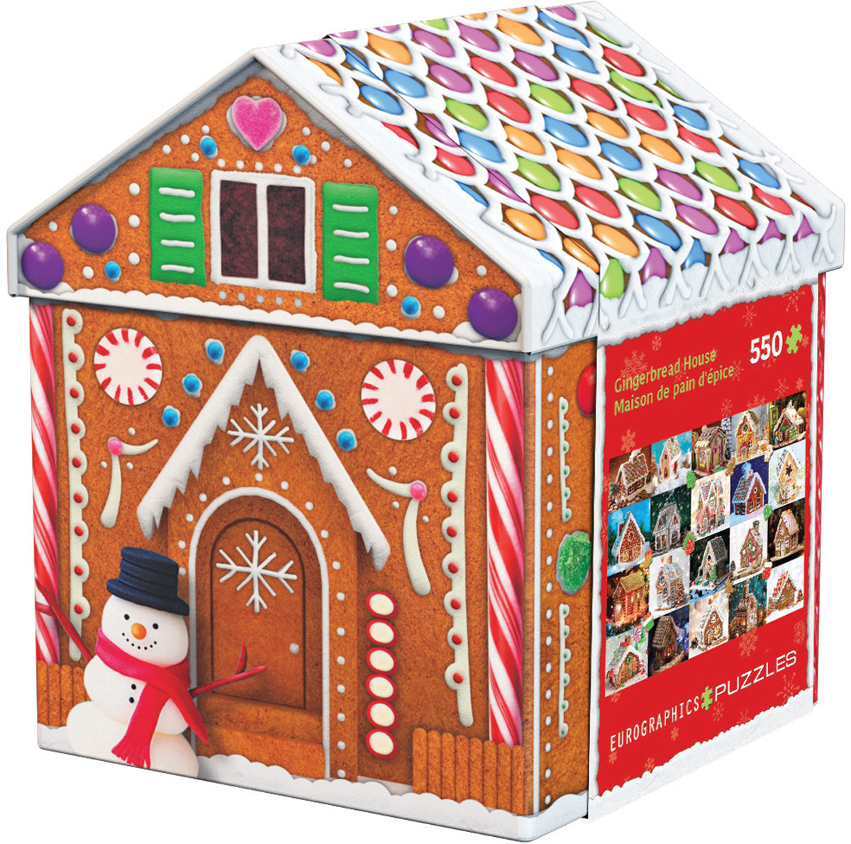 Eurographics - Gingerbread House Tin - 550 (Tin) pieces