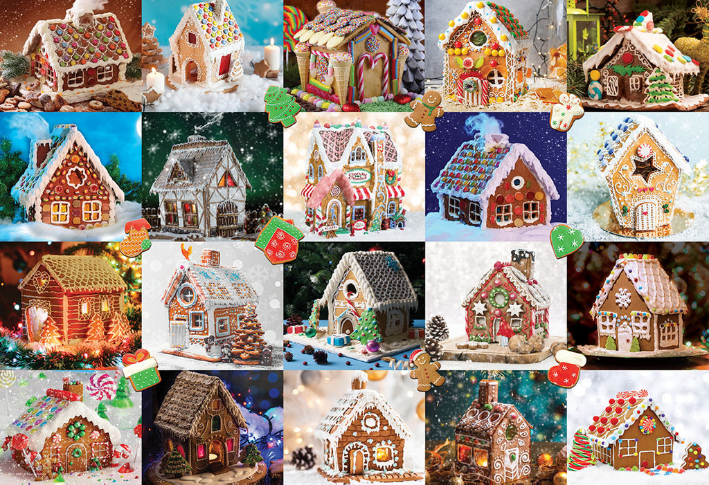 Gingerbread House Tin – 550 Piece Jigsaw Puzzle (Eurographics)