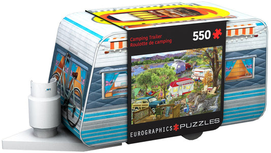 Eurographics - Camping Trailer Tin - 550 (Tin) pieces