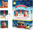 Advent Calendar: Christmas Animals – Jigsaw Puzzle (Euro graphics)