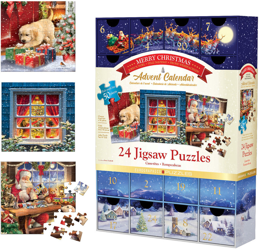 Advent Calendar – Classic Christmas – Jigsaw Puzzle (Eurographics)