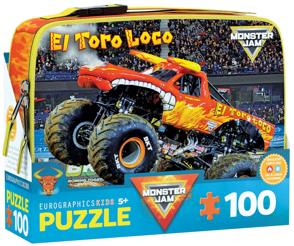 Eurographics - El Toro Loco Monster Jam Lunch Bag - 100 (Lunch Bag) pieces