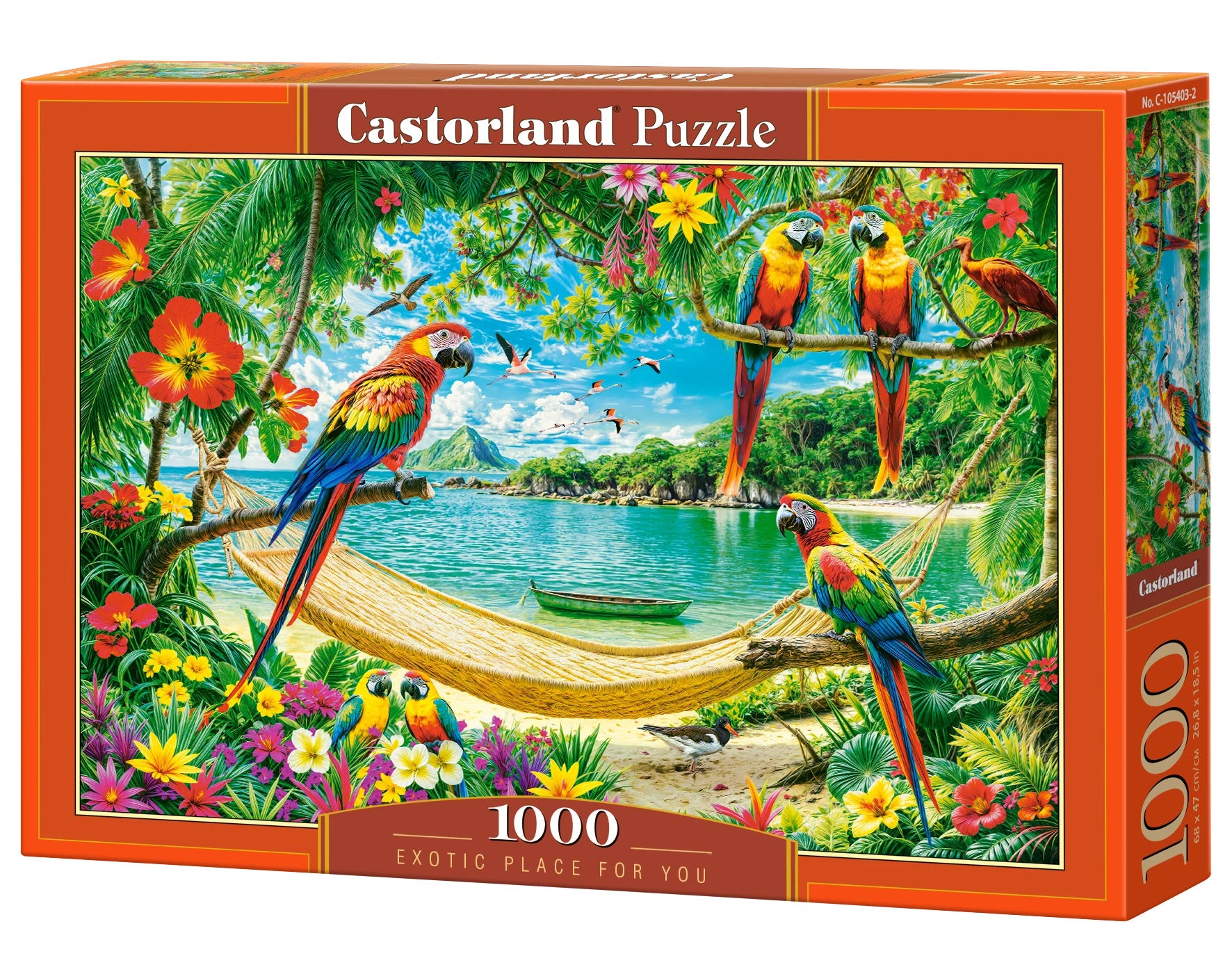 Exotic Place For You - 1000 Piece Jigsaw Puzzle (Castorland)