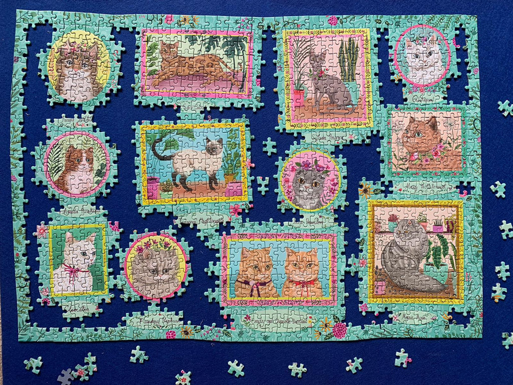 Famous Felines – 1000 Piece Jigsaw Puzzle (Gibsons)