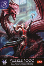 Fantasy Collection: Szkarlatny Mag by Anne Stokes - 1000 Piece Jigsaw Puzzle (Trefl)