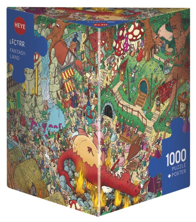 Fantasyland by Lectrr – 1000 Piece Jigsaw Puzzle (Heye)