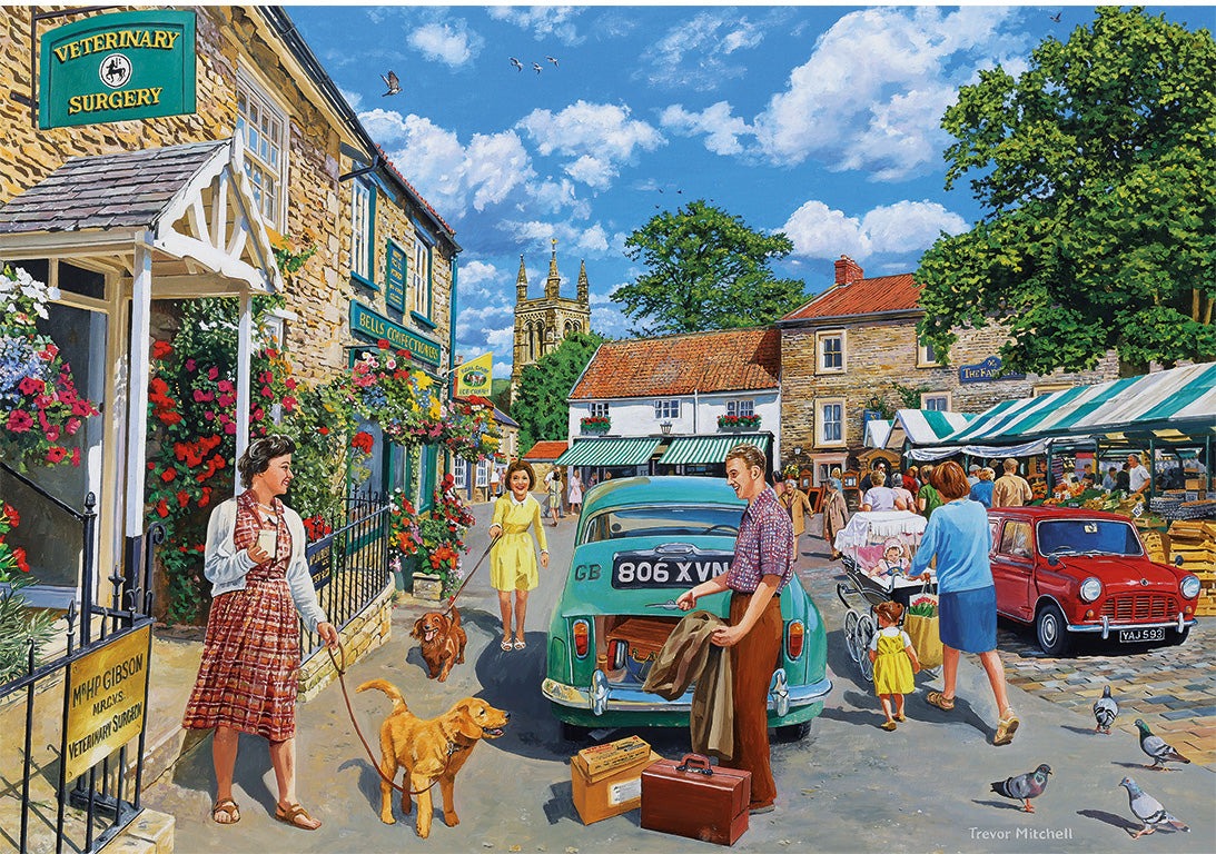 Artwork: Call the Vet – 4 x 500 Piece Jigsaw Puzzle (Gibsons)