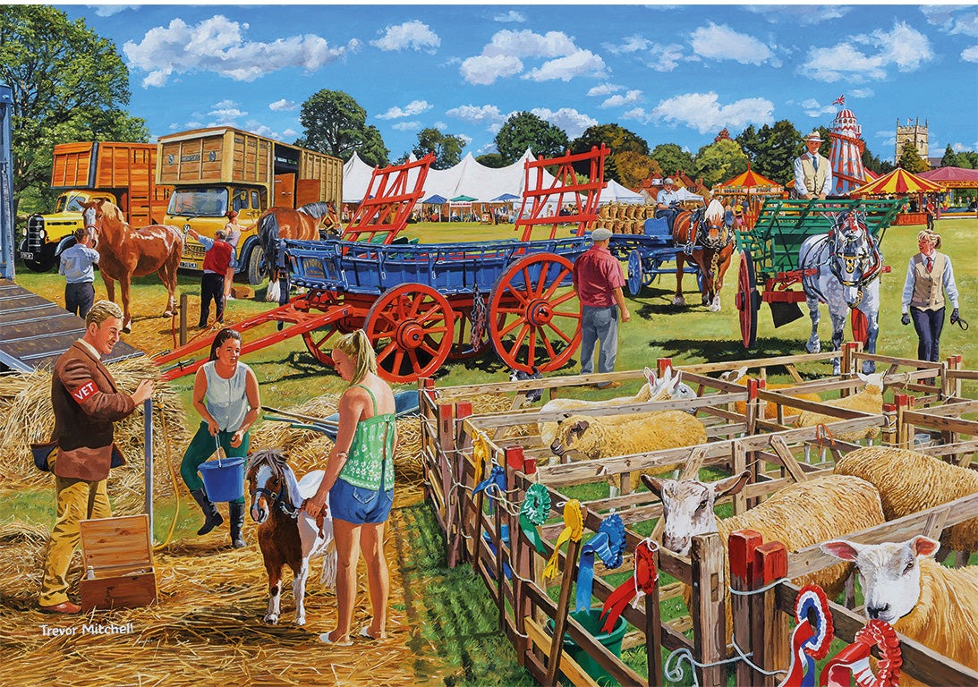 Artwork: Call the Vet – 4 x 500 Piece Jigsaw Puzzle (Gibsons)