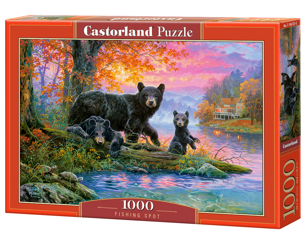 Fishing Spot – 1000 Piece Jigsaw Puzzle (Castorland)