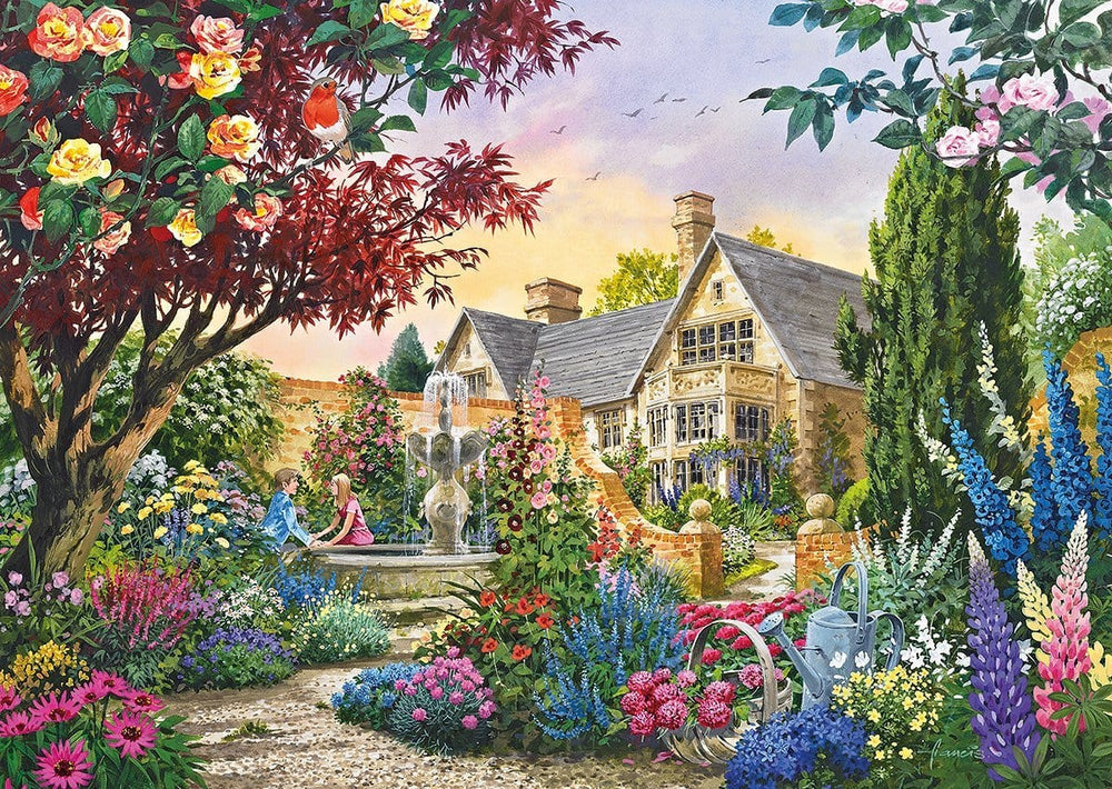 Flora & Fauna – 4 x 500 Piece Jigsaw Puzzles (Gibsons)