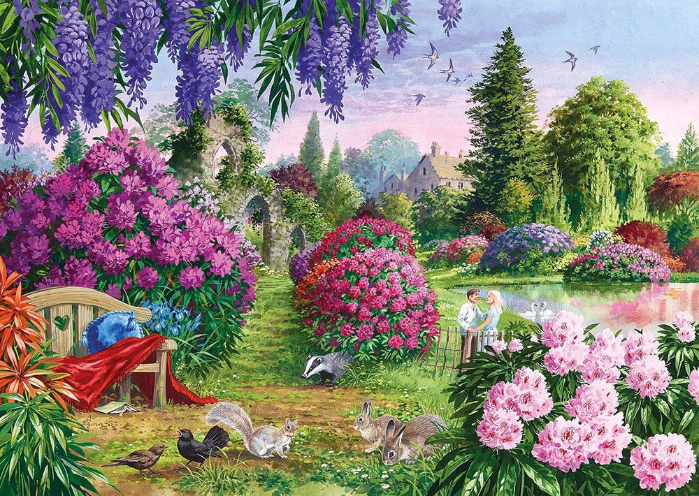 Flora & Fauna – 4 x 500 Piece Jigsaw Puzzles (Gibsons)