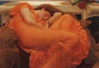 Flaming June - Detail by Frederic Leighton – 1000 Piece Jigsaw Puzzle (DToys)