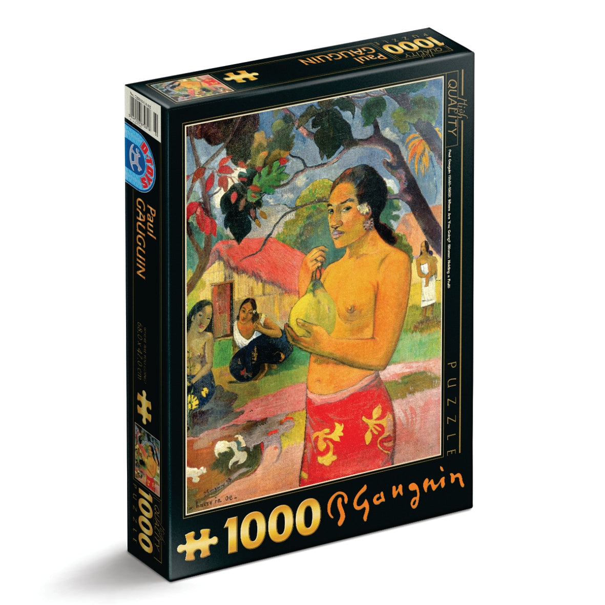 Eu haere ia oe by Gauguin Paul – 1000 Piece Jigsaw Puzzle (Dtoys)