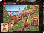 Getaway Car Fred - 1000 Piece Jigsaw Puzzle (Heye)