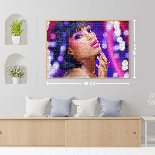 [Damaged Box] Glamorous – 1000 Piece Jigsaw Puzzle (Roovi) - Completed Puzzle