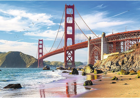 Golden Gate Bridge, San Francisco - 1000 Piece Jigsaw Puzzle (Trefl)